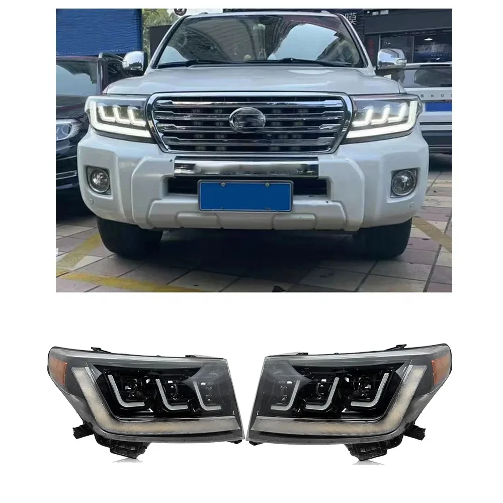 

Автомобильные светодиодные фары в сборе 81185-60F20 81145-60F20 для Toyota Land Cruiser LC200 2007-2015