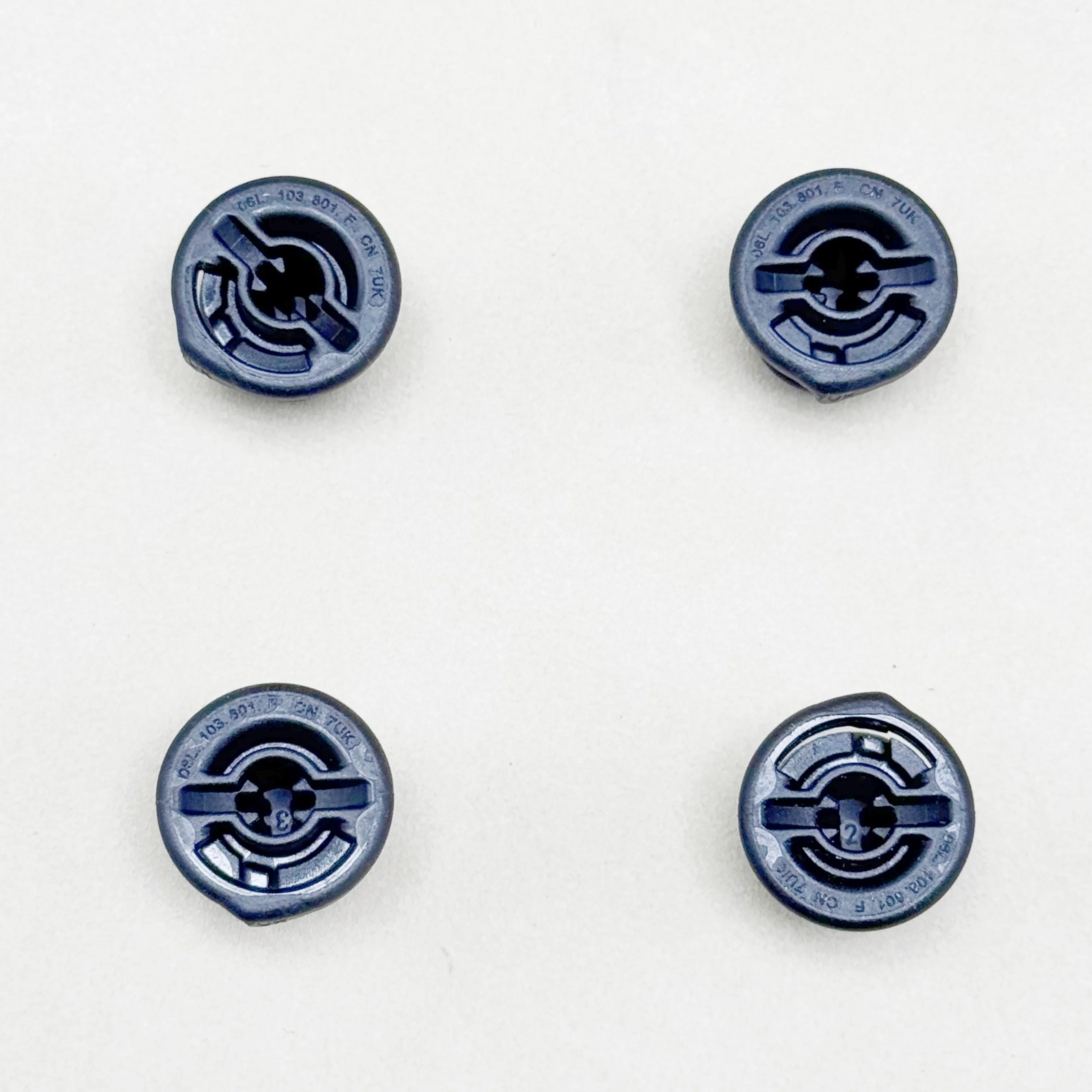 2/4/6/10pcs 06L103801 Engine Oil Drain Plug Screw CAP Sump Pan Nut Bolt Black for New Audi A4L/Q5 Volkswagen Golf Passat