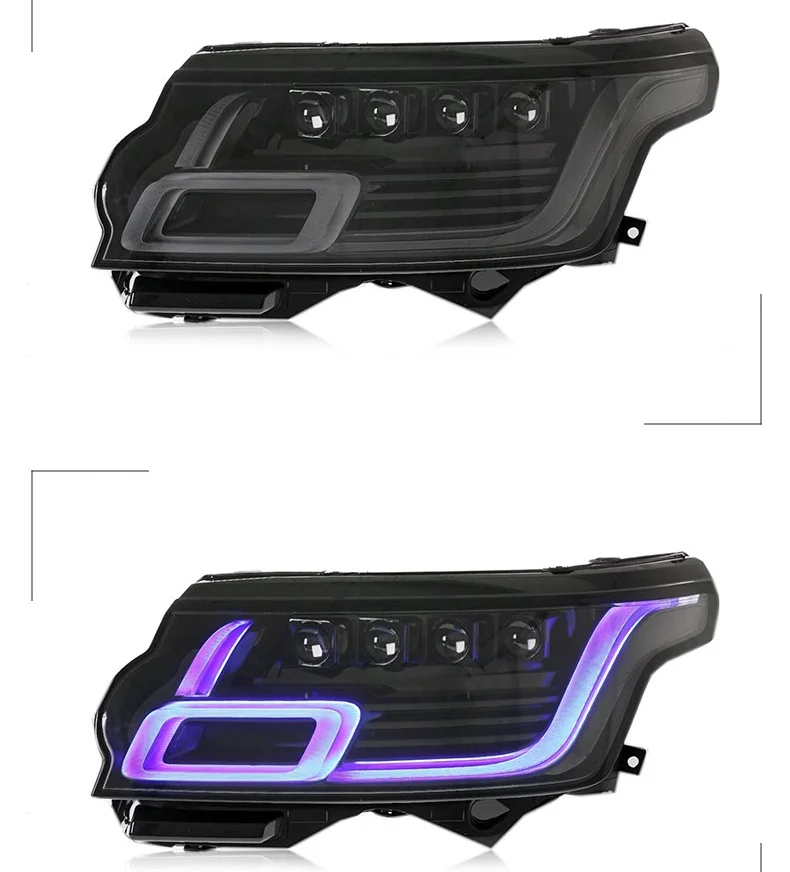 

for 13-17 Land Rover Range Rover Executive Modified Headlights, Daytime Running Lights, Flowing Steering matrix Lens