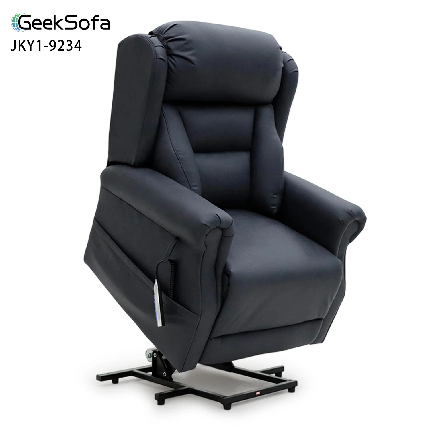 

Elevat Sofa Quad Motor Power Electric Medical Lift Riser Recliner Chair With Power Headrest And Lumbar Support For The Elderly