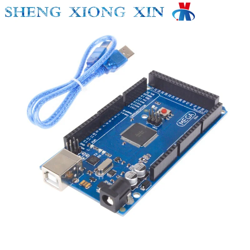 

1pcs MEGA2560 R3 Development Board 2012 New Version ATMEGA16U2-MU Official With Cables