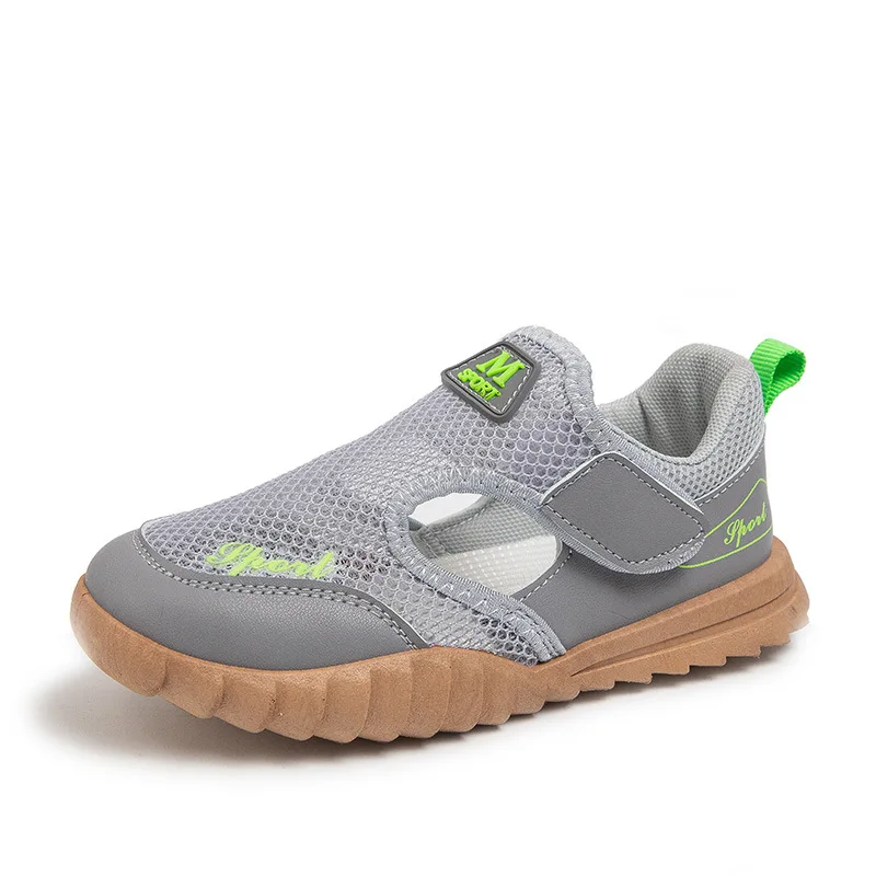 

Children's Mesh Sneakers Breathable Soft Bottom Casual Sneakers 2-8 Years Old Boys and Girls Non-slip Single Mesh Beach Shoes