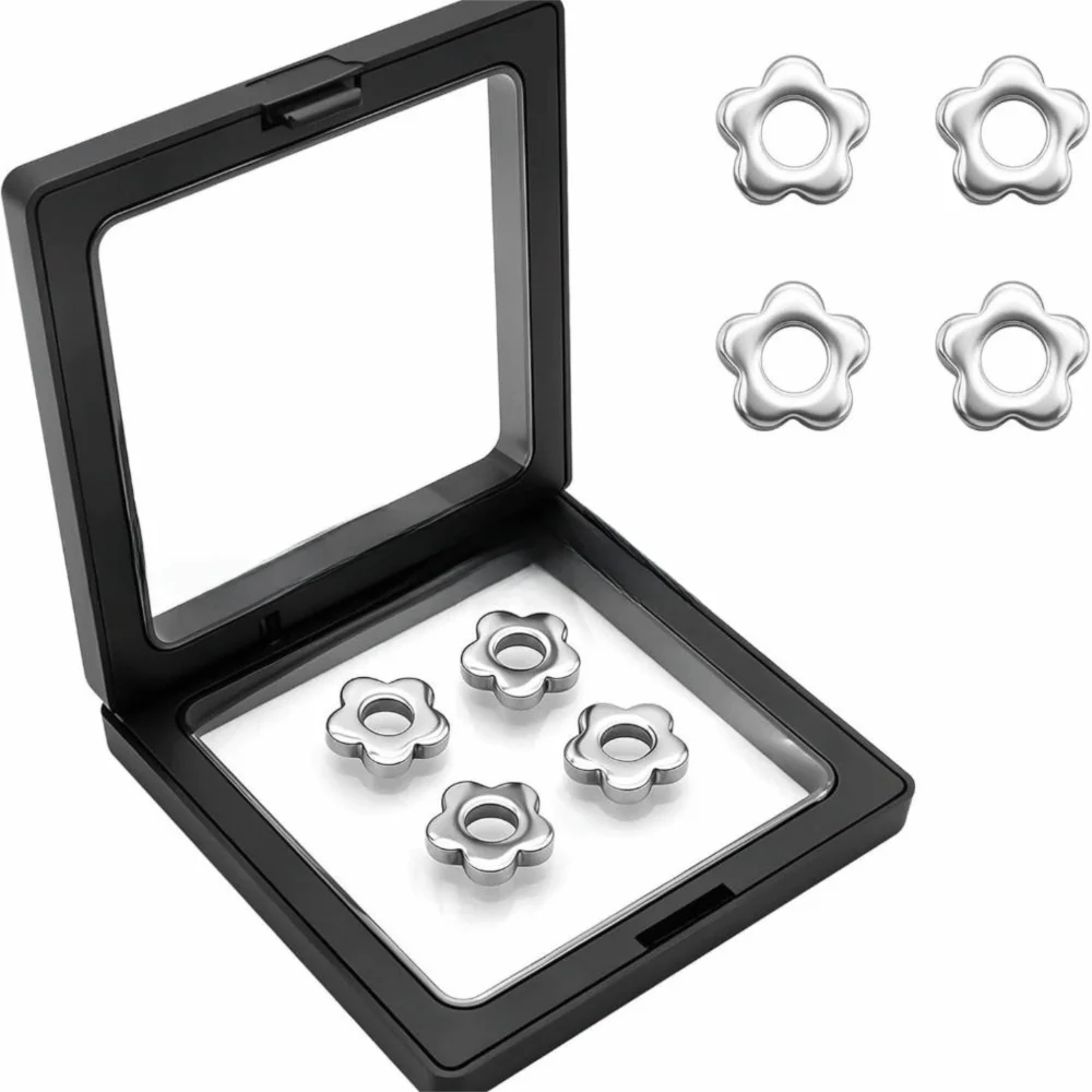 Stainless Steel Matcha Sifter Food-Safe Material Rolling Beads Tea Sieve Flower Shape Durable Matcha Sifter Beads