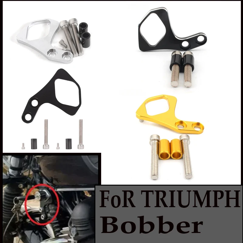 

For Triumph Bonneville T100 SE Scrambler Thruxton 2001 - 2015 Motorcycle Accessorie Ignition Key Left / Right Relocation Bracket