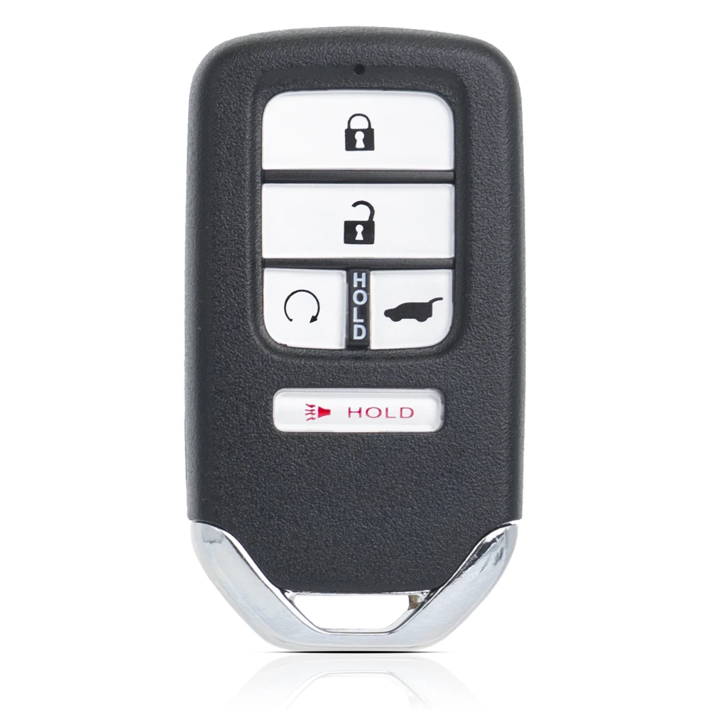 5 Buttons 433MHz 47 CHIP Keyless Go Car Key For Honda Pilot Civic CR-V 2017 2018 2019 2020 2021 2022 72147-TG7-A11 KR5V2X V44