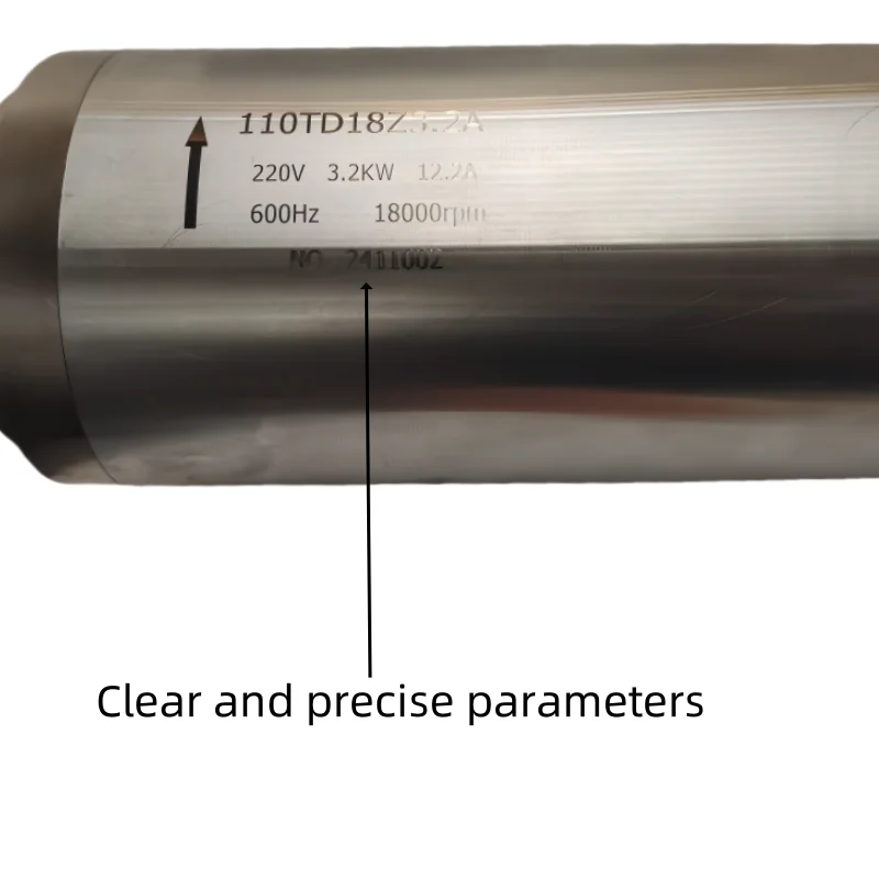 110TD18Z3.2A-18000rpm Cambio utensile automatico (ATC) Motore mandrino CNC 220v 380v Nuovo motore mandrino nucleo cuscinetto di fresatura