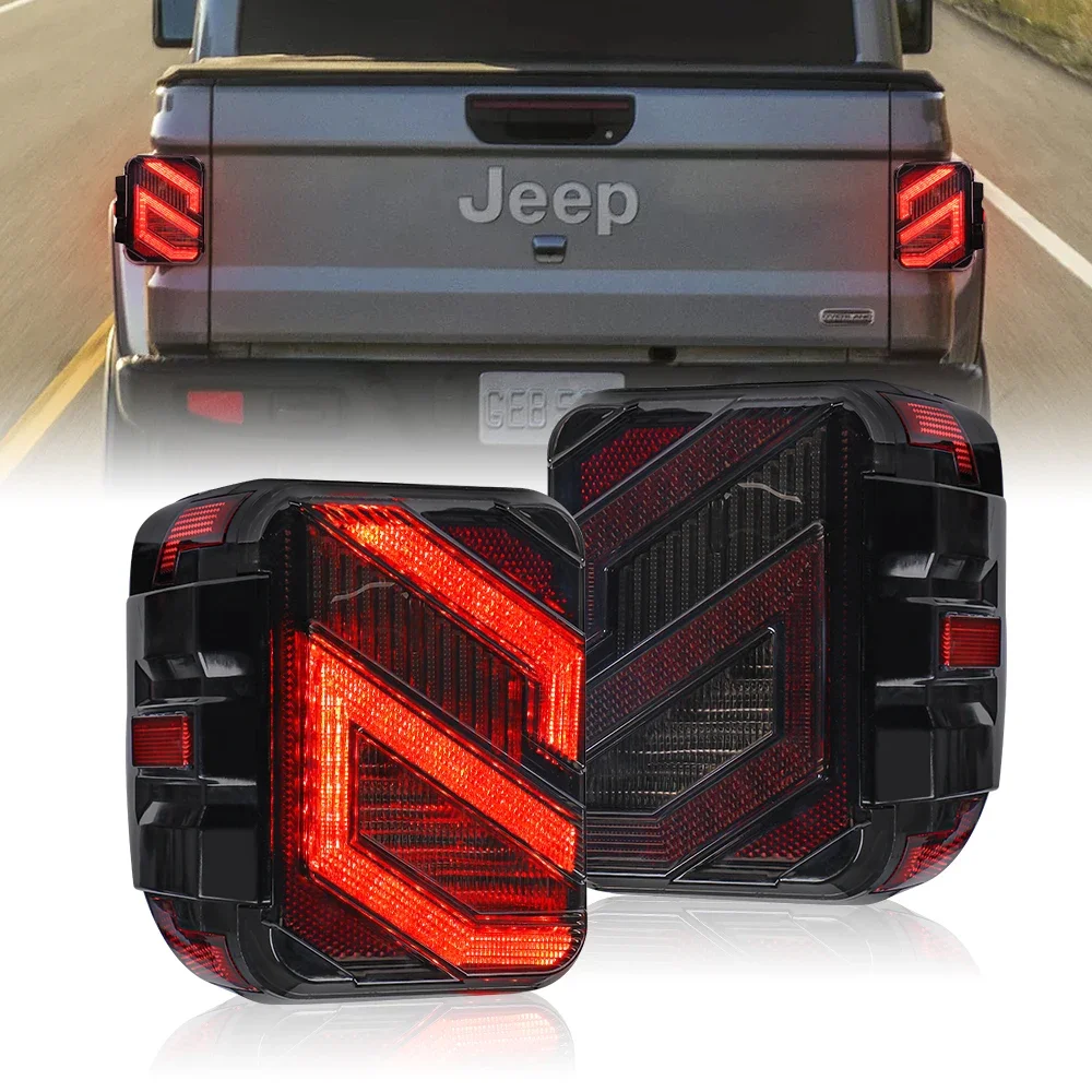 

Newest S Tail Light For Jeep Gladiator Jt (Gladiator) Super High Performance Jt Tail Lamp With Us And European Version