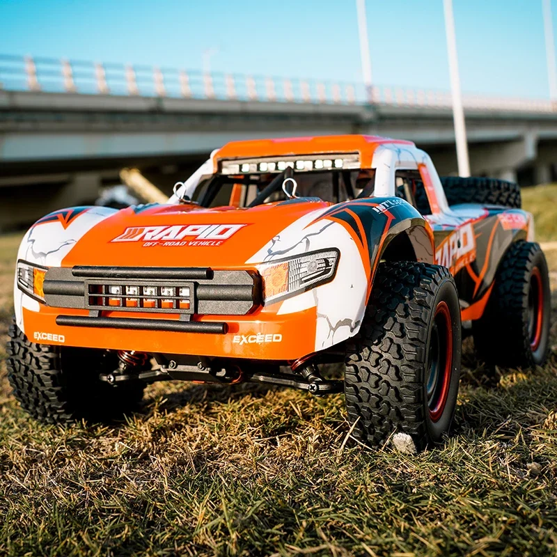 Q130 RC Car 1/16 4WD Brushless Mountain Climbing Off-road Vehicle Model Electric Remote Control Rally Short Truck Toy Boy Toys