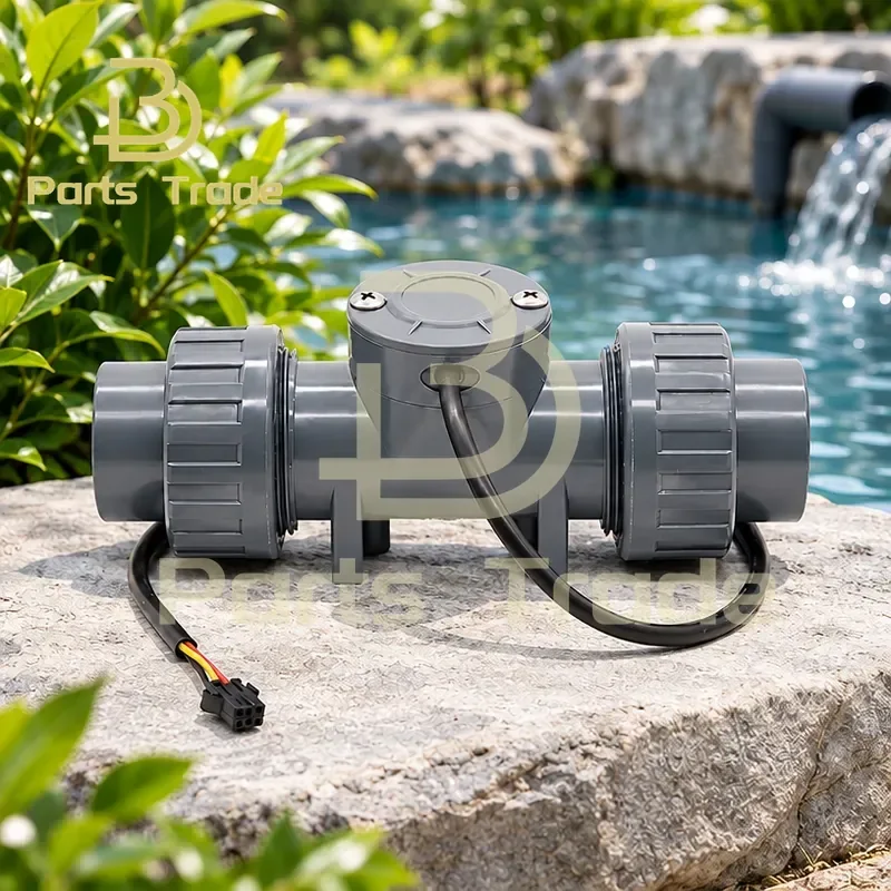 PVC Pipe Flowmeter Corrosion Resistant Acid Alkali Farmland Irrigation Pig Farm Large Diameter Water Flow Sensor