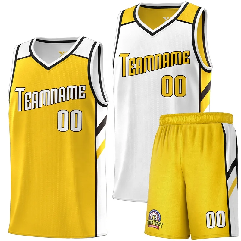 

Custom Basketball Jerseys Reversible Clothing Sports Jersey Custom Team Logo Number Basketball Uniforms