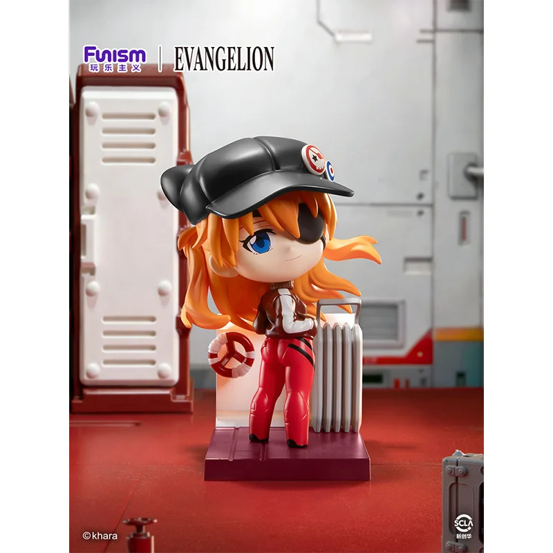 Genuine Funism EVA Evangelion Blind Box V2 Asuka Toys Ayanami Rei Figure Mystery Box Kaworu Nagisa Guess Bag Ornament Doll Gifts view 4