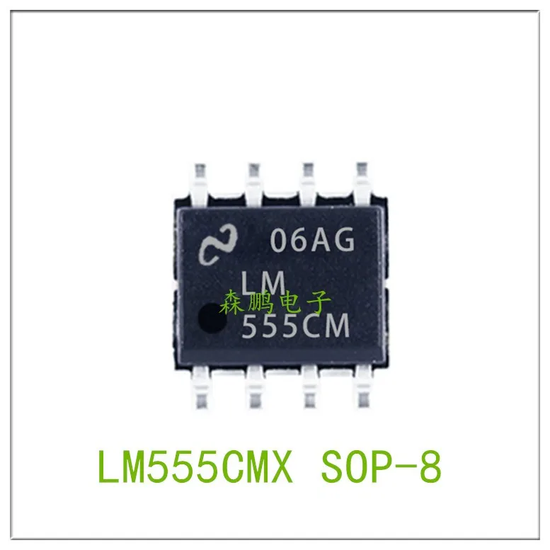 5PCS LM555CMX SOP8 IC Chip 100% NEW