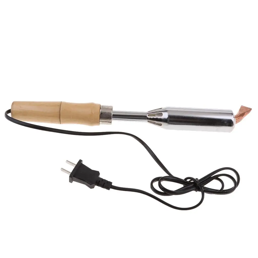 

Electric Soldering Iron Wooden Handle with Point Welding Tool - 200W