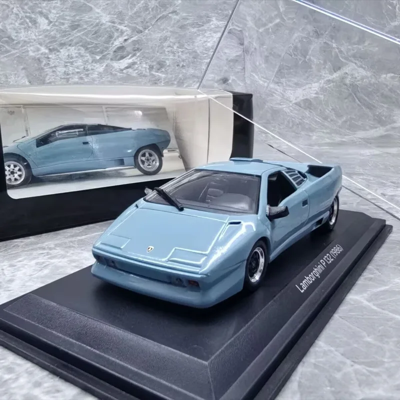 

1/43 P132 1986 Alloy Sports Car Model Diecast Metal Track Racing Vehicles Car Model High Simulation Collection Children Toy Gift