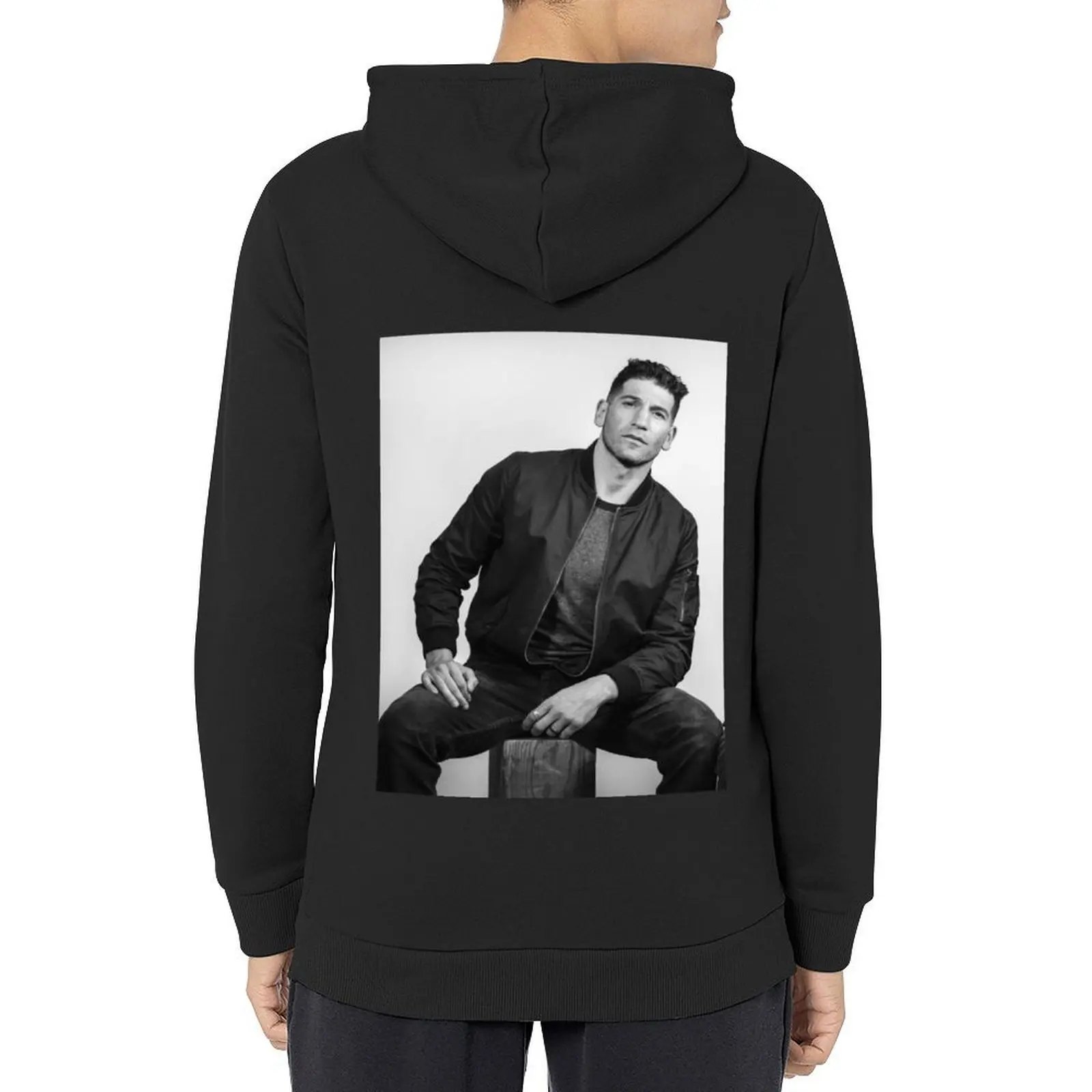 

B&W J.BERNTHAL Hoodie mens clothing clothes for men korean clothes male clothes hoodie man