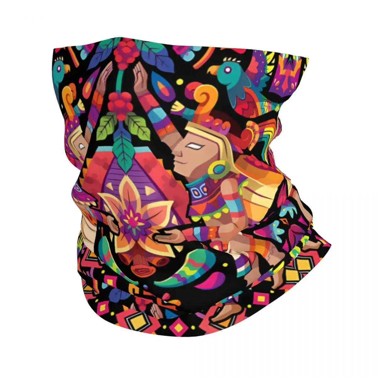 Foulard de la Culture Africaine en Polyester, Foulard de la raq, Masque pour le Cou et le Visage