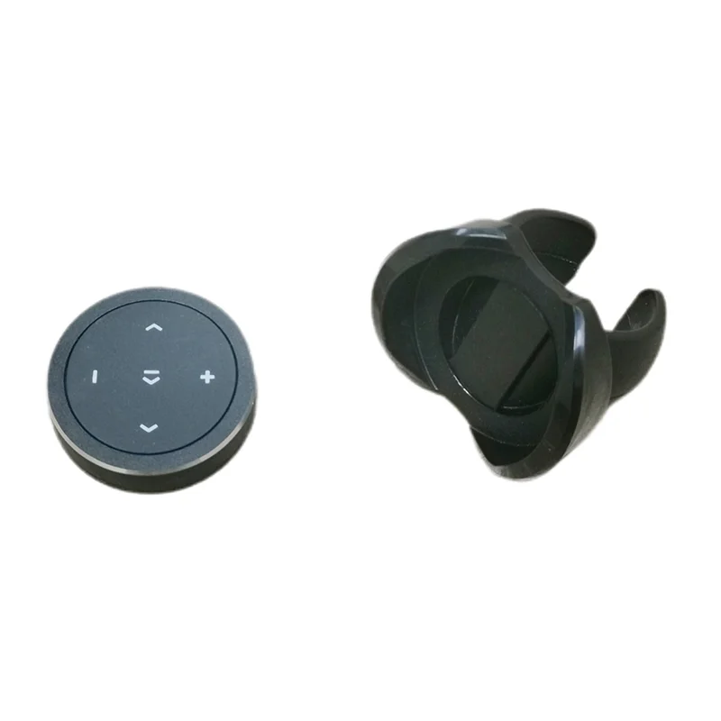 ABKN-Steering Wheel Music Player Wireless Bluetooth Remote Control Button Multimedia For Smartphone Car Kit