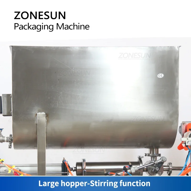 ZONESUN Macchina automatica per sigillare il riempimento di gelati per l'alimentazione della tazza ZS-FS600 Macchinari per salsa di burro di arachidi per yogurt