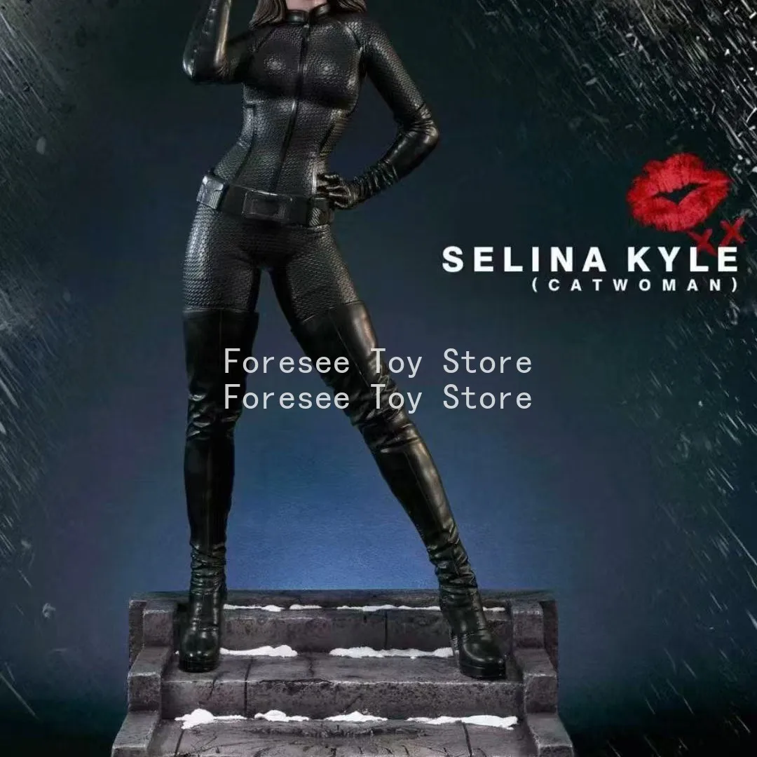 78cm catwoman figura os vingadores marvel anime figuras coleção linda menina ornamento de mesa decorações melhores presentes para menino