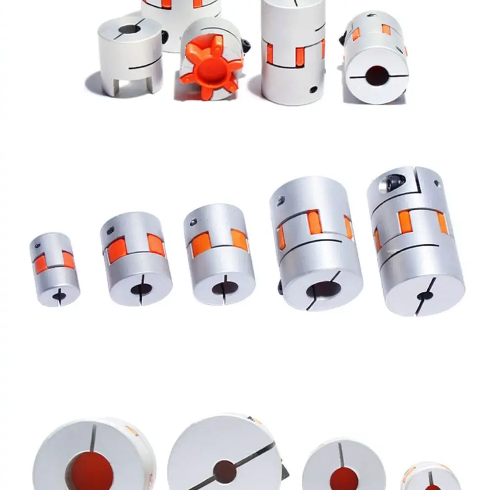 Flexible Plum Coupling For CNC Machine Stepper Servo Motor Aluminum Alloy Shaft Connector Industrial Motion Control Part