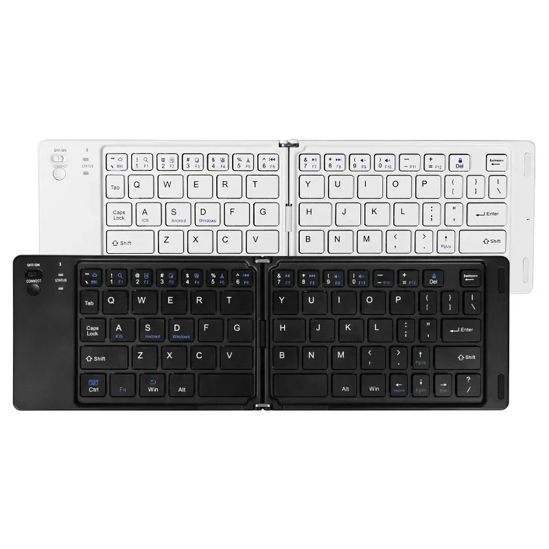 Teclado plegable inalámbrico Bluetooth para Windows, Android, IOS, teléfono