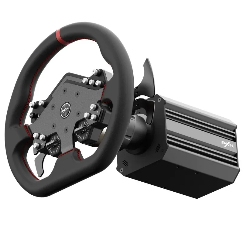 Popular PXN V12Lite Bundle Direct Drive Gaming Steering Racing Simulator Wheel With 11Inches Dial 6Nm Force