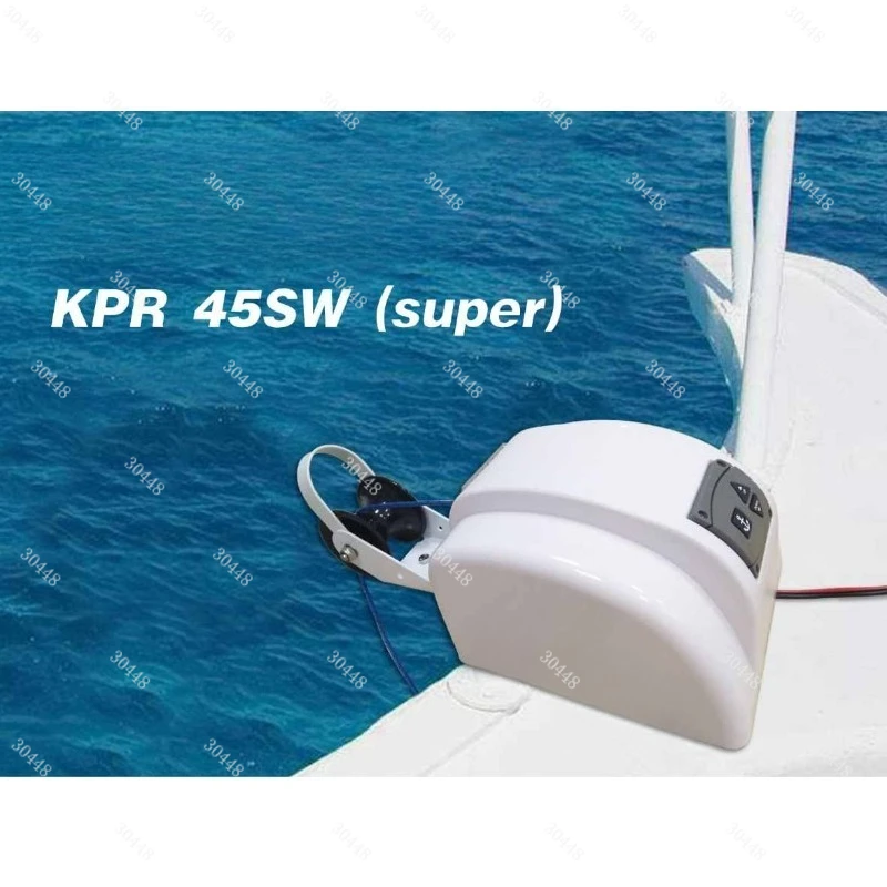 12V Electric Anchor Winch Suitable for Seawater Automatic Anchor Release Anchor Weight 21kg Yacht Ship KPR45SW