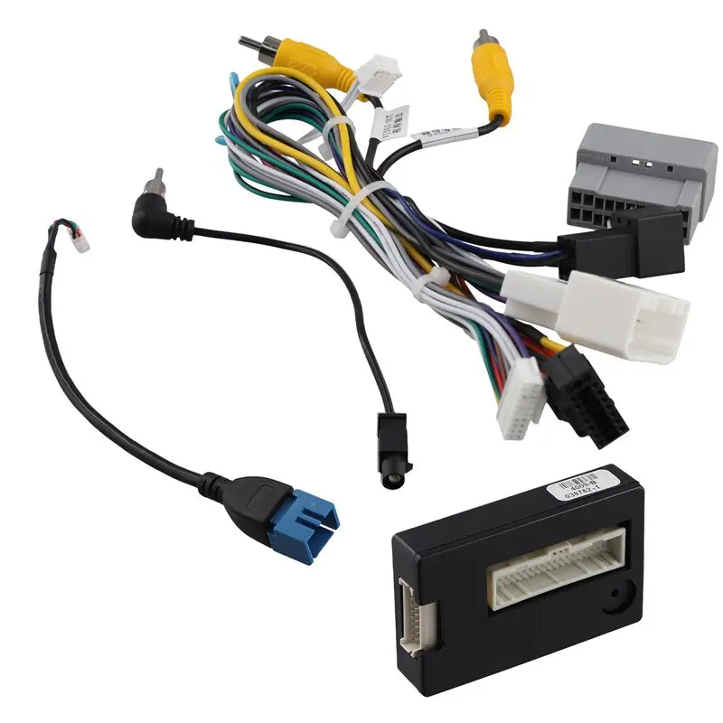 FEDI-16Pin Car Stereo Wire Harness Adapter Decoder Power Cable With Canbus Box For Dodge Journey Fiat