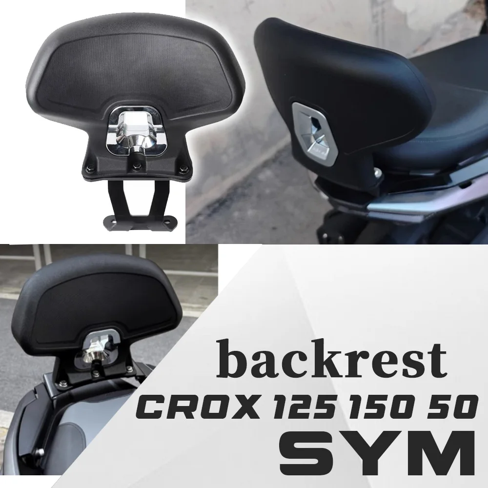 

SYM Crox 125 / Crox 150 / Crox 50 Passenger Rear Backrest Sym Crox 125/150/50 Extra Large Backrest