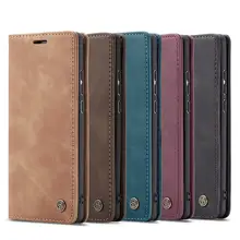 Retro Leather Flip Case for OnePlus #6