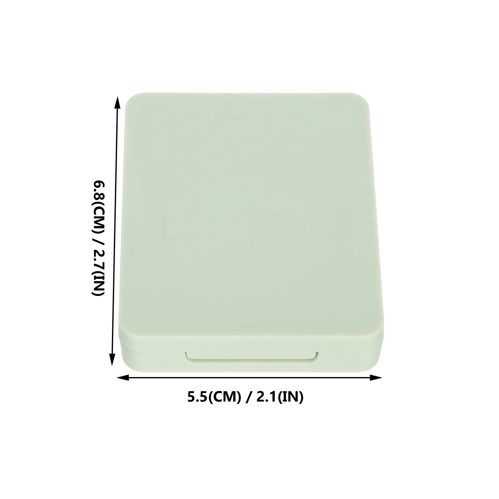 

2Sets Blusher Box Brush Set Empty Portable Sub Case DIY Filling Compact Holder Pressed Powder Container Travel Makeup