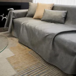 Leathaire Sofa Cover Waterproof Pet Dogs Non-slip 4 5 6 Seater Sofa Towel Cover L Shape Couch Slipcover Recliner Armchair Cover