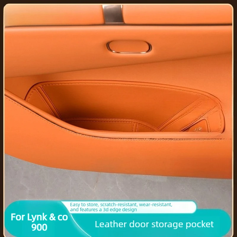 

For Lynk & Co 900 Special Door Slot Storage Pocket Organizer Bag Storage Box Protective Cover Car Interior Accessories