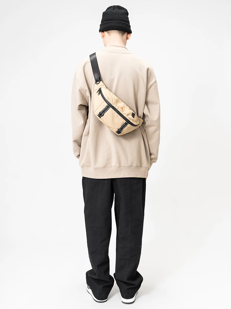 Casual Street Style Crossbody Bag Unisex Sport Waist Pack Single Shoulder Bag Small Backpack for Men And Women view 4