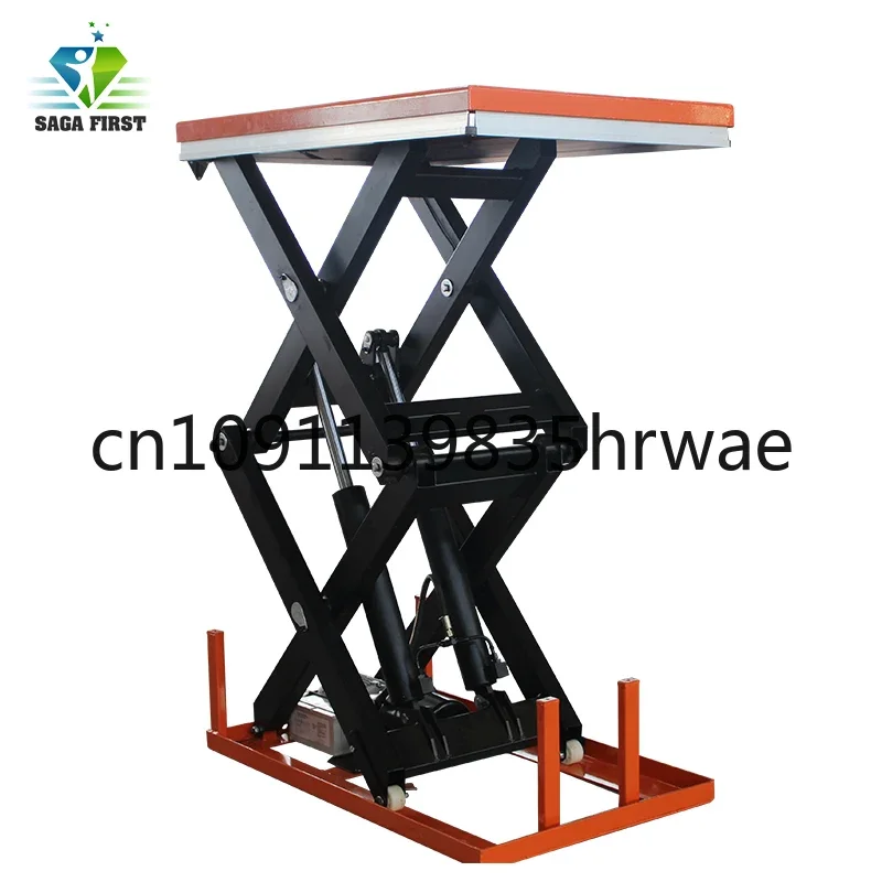 

350kg 500kg 1000kg ize Foot Control Lift Table Stainless Steel Hydraulic Scissor Lift Table