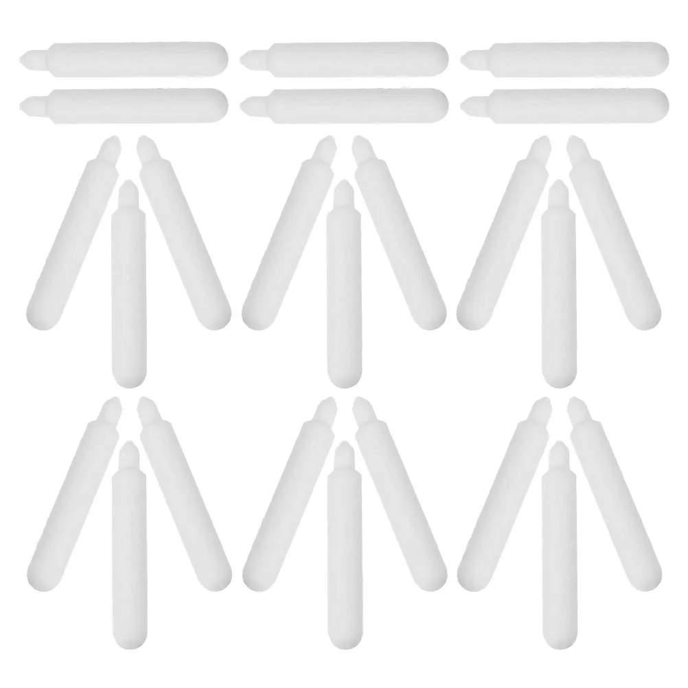 

50Pcs Acrylic Paint Marker Nibs Replacement Tips Nylon Ultrafine Tips Easy Install for Sketching Drawing Lettering Craft