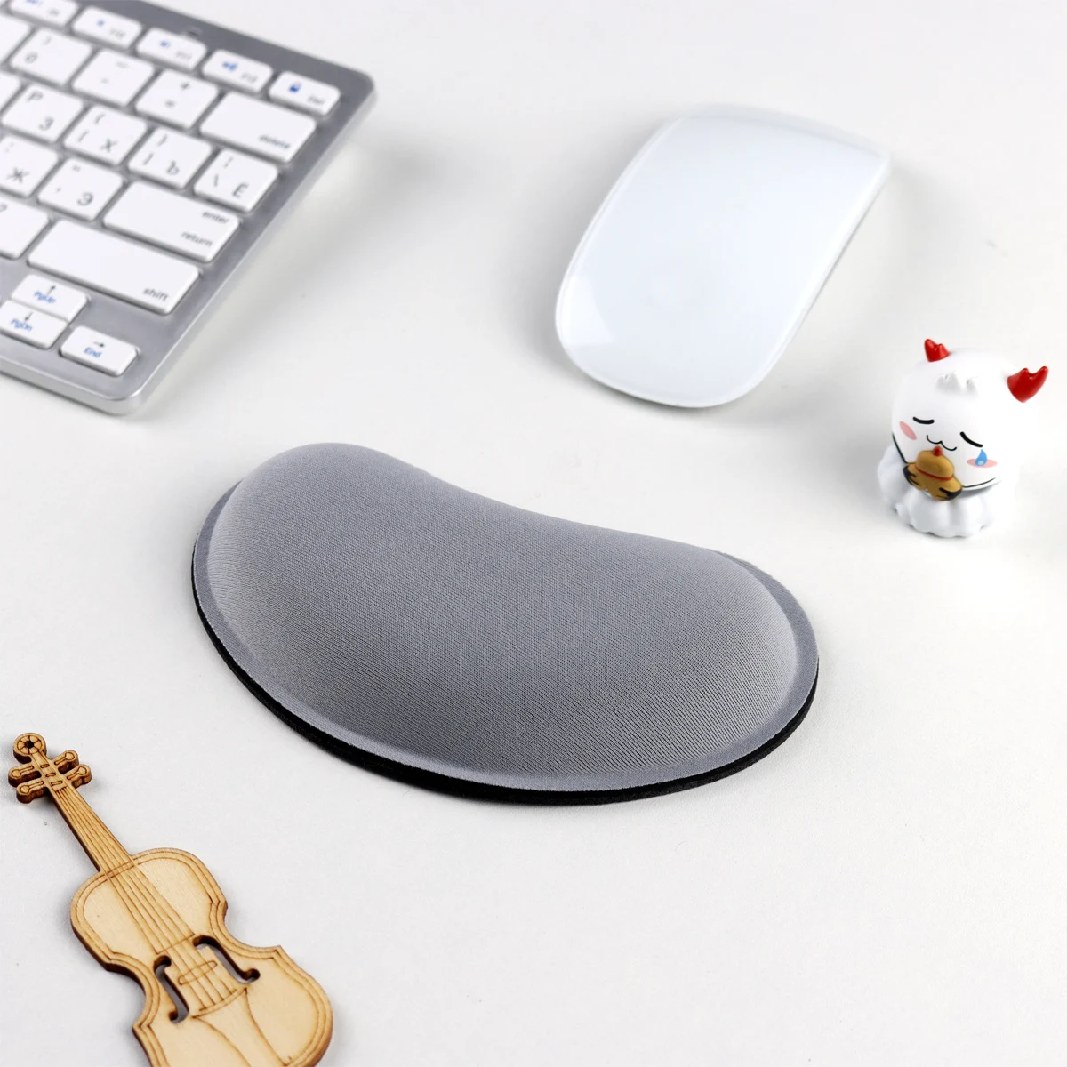 Cổ Tay Chuột Chơi Game Phụ Kiện Bàn Phím Deskmat Đồng Màu Tay Còn Lại Thảm Dễ Thương Hỗ Trợ Laptop Thảm Cao Su Kawaii Mousepad