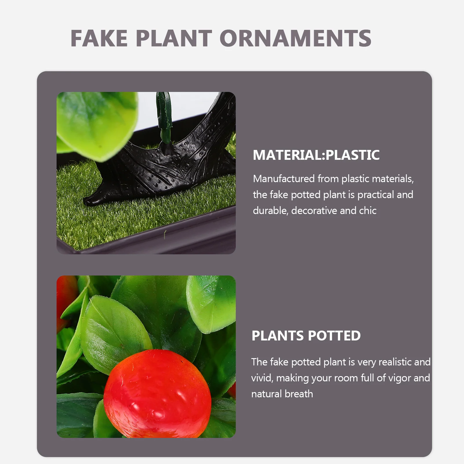 

Fake Potted Plant Artificial Bonsai Simulation Decorative Faux Potted Plants Realistic Indoor Plant Ornament Fake Plants