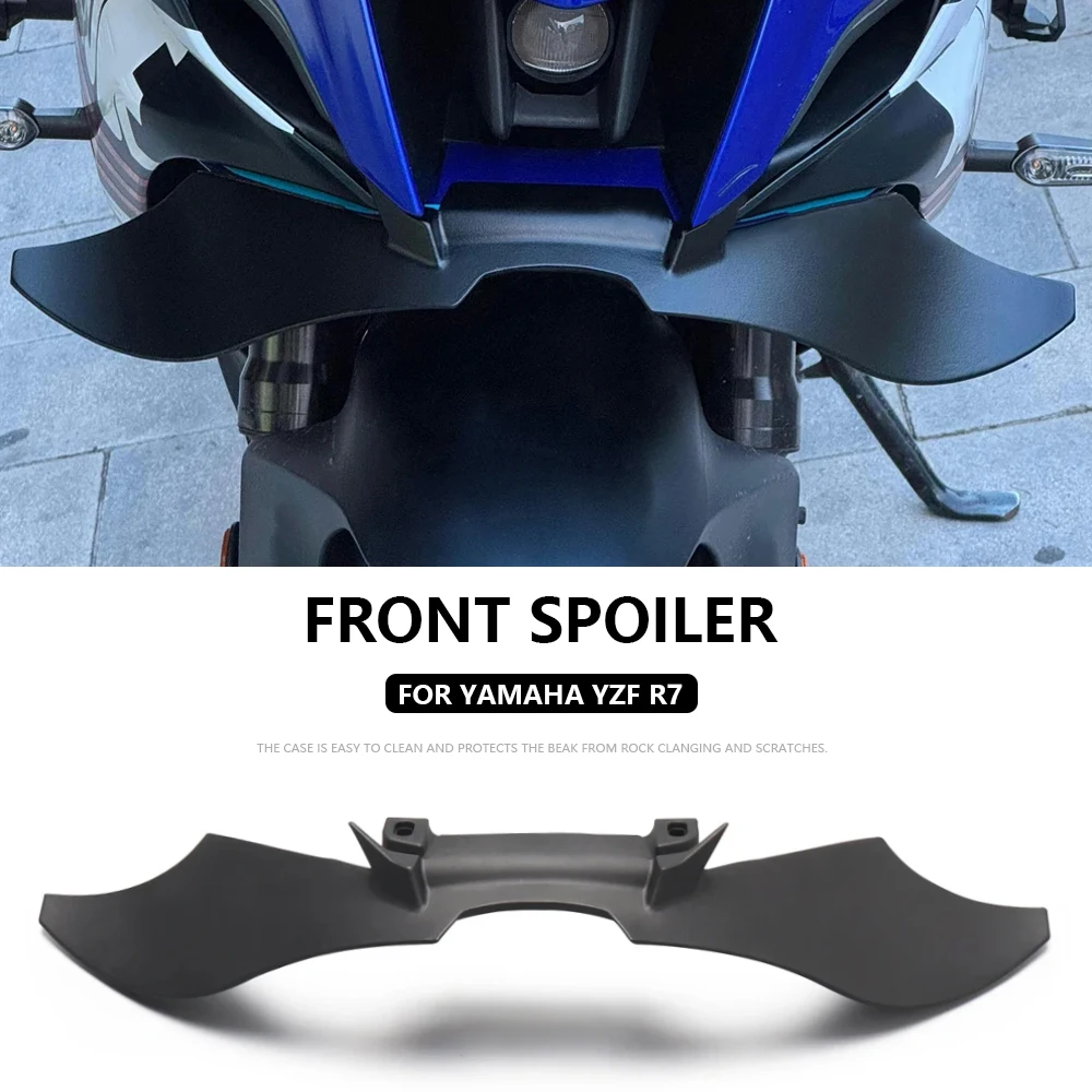 

For Yamaha YZF R7 YZFR7 YZF-R7 Aerodynamic Winglets Pneumatic Front Fairing Wing Lower Wing Cover Protector Motorcycle Spoiler