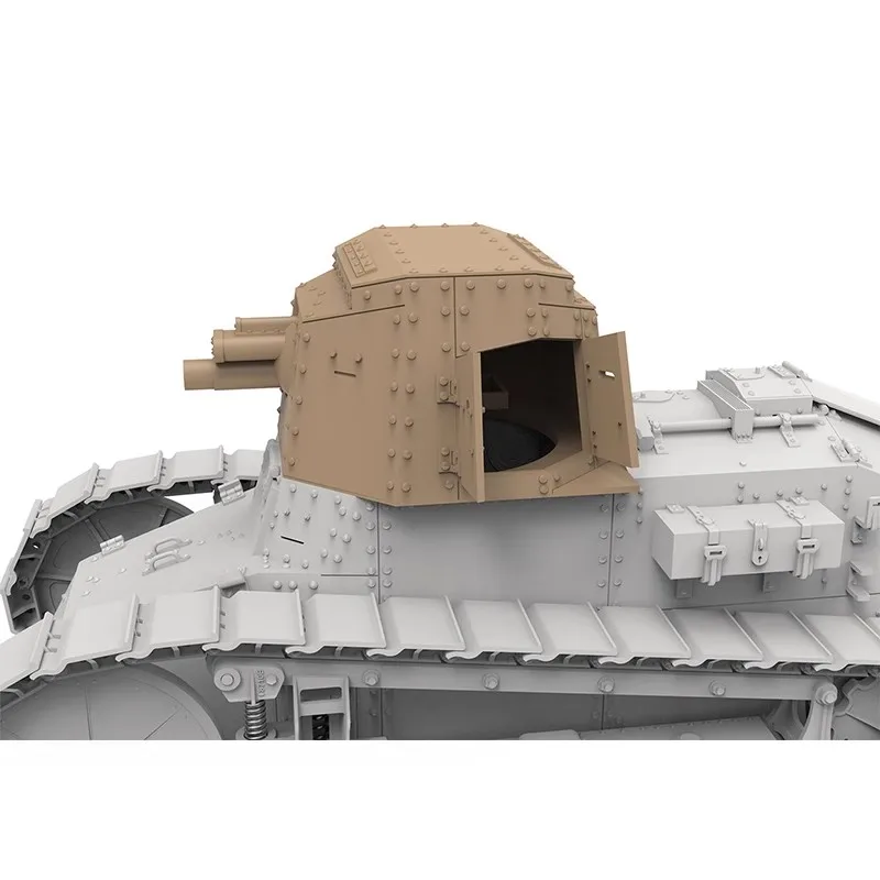 2025 جديد MENG 1/35 الفرنسية FT75 BS خزان تجميع نموذج TS-059 التجمع نموذج غير ملون تحصيل لعبة مخصصة عيد ميلاد لعبة هدية