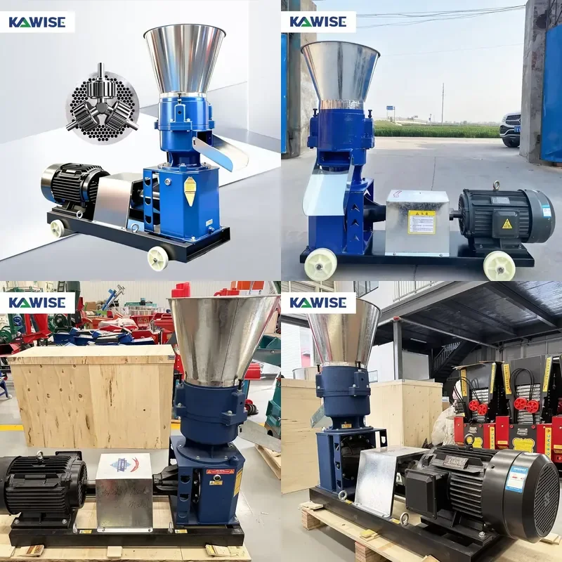 

Electric Rabbit and Poultry Feed Pellet Machine with Pure Copper Motor for Small Farm Feeding
