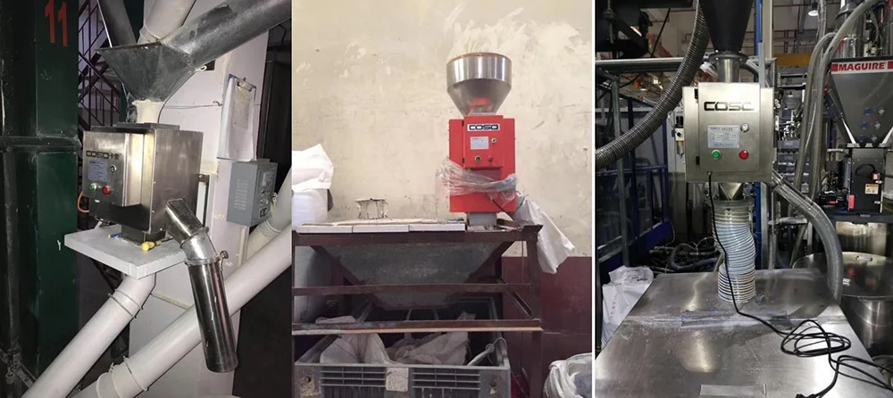 Obrázek 7: Vysoký citlivý 0.3mm jídlo průmysl pudr kov separátor pro plastů