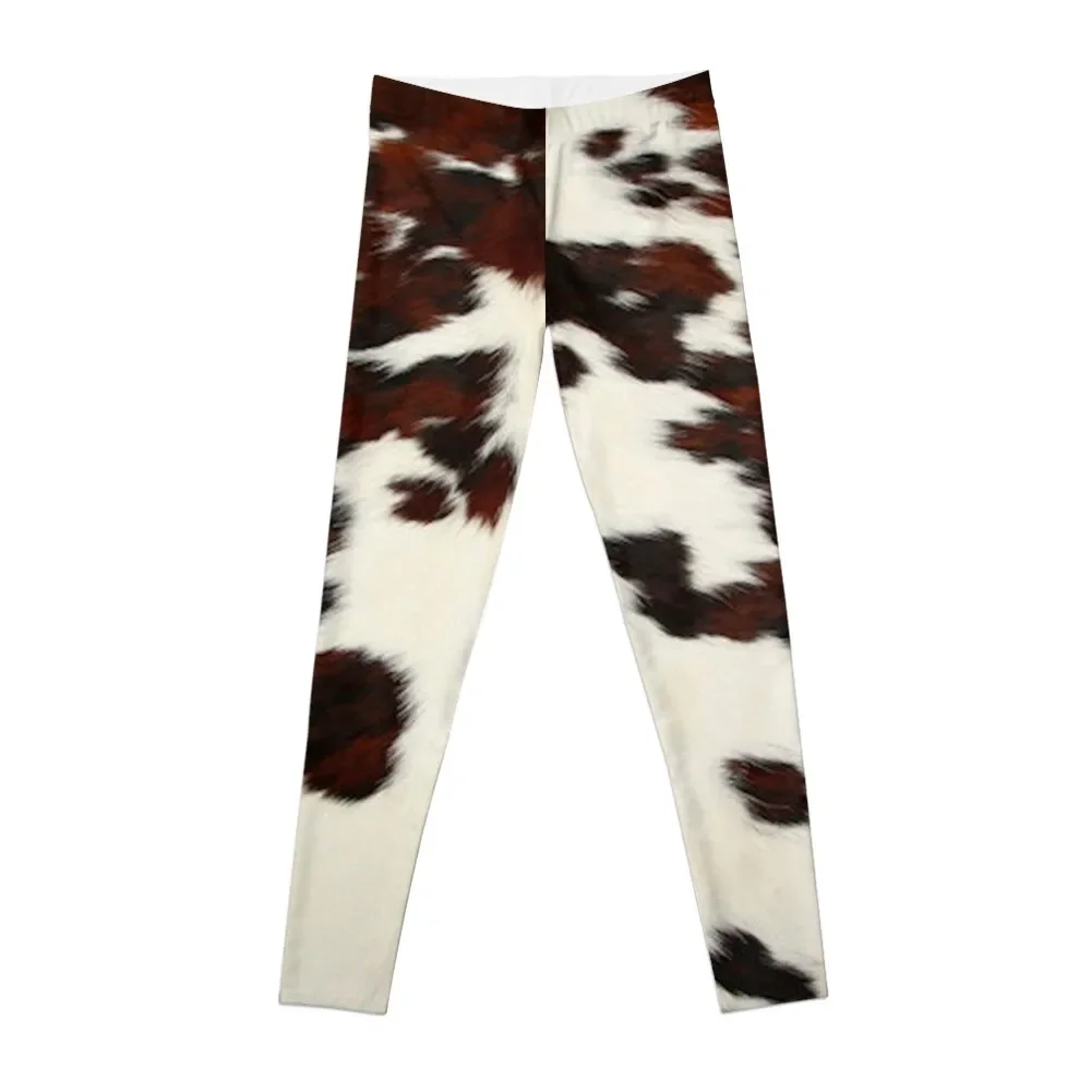 

Cow Spots Print Leggings sportswear for gym gym clothing Tight fitting woman Womens Leggings