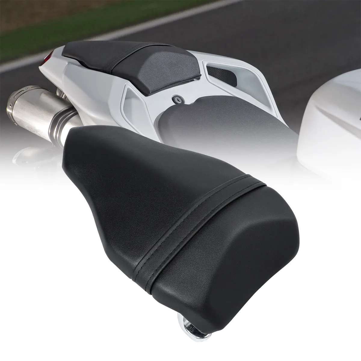 Asiento trasero pasajero para Ducati Superbike 1198 S Corse 1098 848 EVO Corse Edición especial