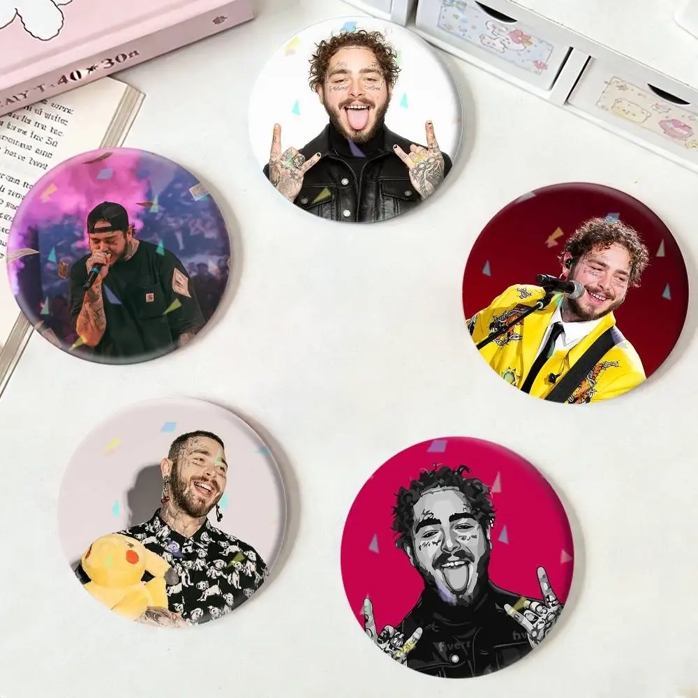 Значки-p-post-malone-нишевый-дизайн-броши-для-рюкзаков-значки-на-лацканы-креативные-аксессуары