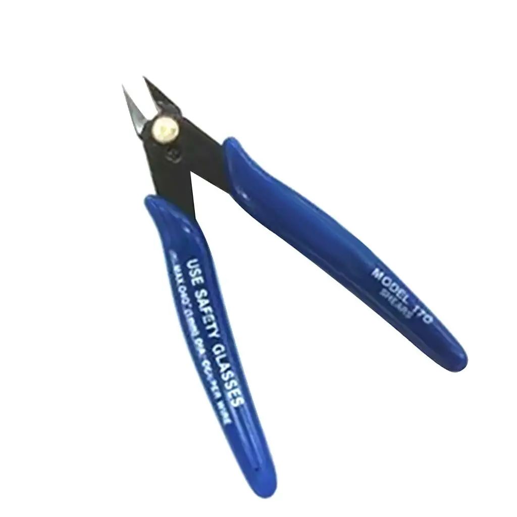 Mini Electrical Tools Wire Cable Cutting Side Snips Flush Pliers Blue electronic Repair Tool