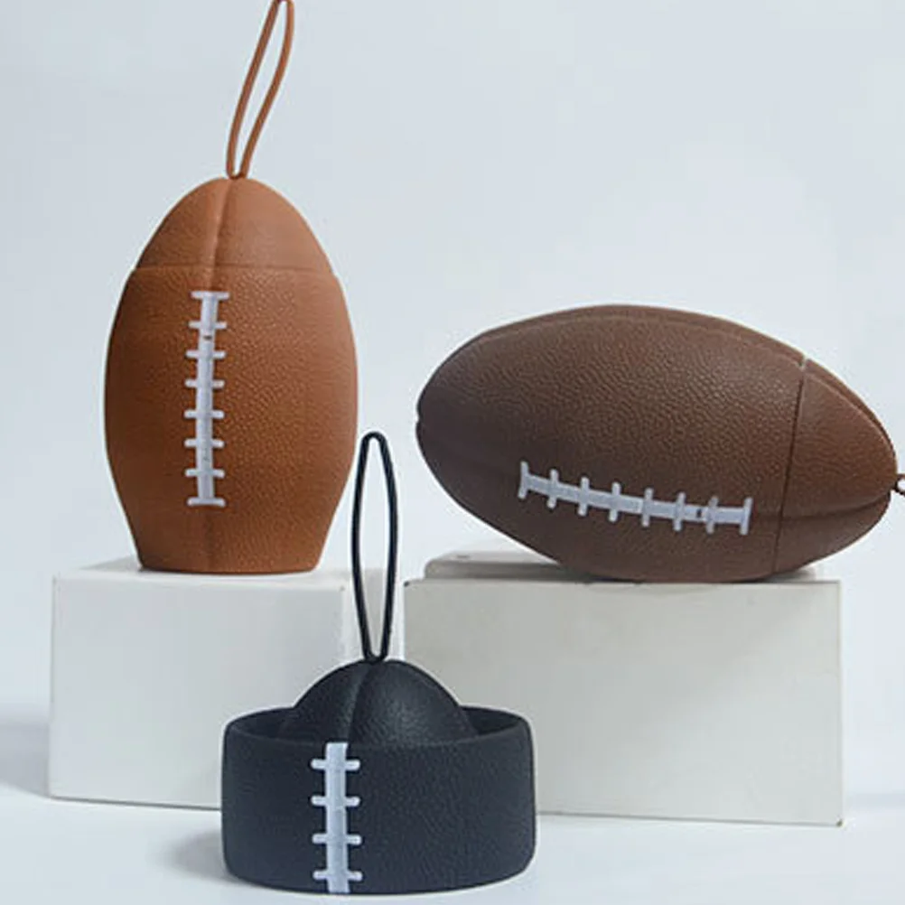 

Durable Large Capacity Bottle Premium Material No Leak Creative Rugby Ball Ends Multi Purpose Home Office Sports School Travel