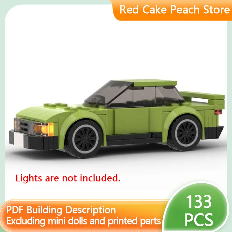 

Speed Racing Car Model MOC Building Bricks S13 Two-Door Hypercar Modular Technology Children Holiday Gifts Assemble Toys Suit