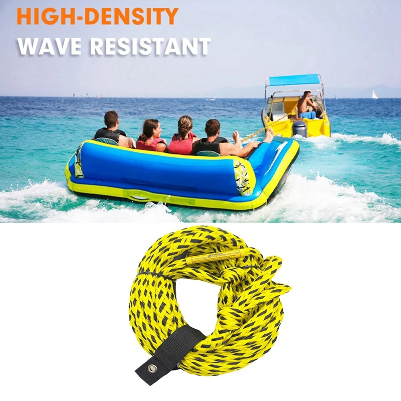 60FT Boating Tow Ropes Heavy Duty Water Ski Rope 1-3 Person For Towable Tubes,Tow Rope Fit For Kneeboard