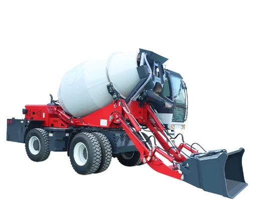 Self-feeding Concrete Mixer Integrated Fully Automatic Mixer Tanker